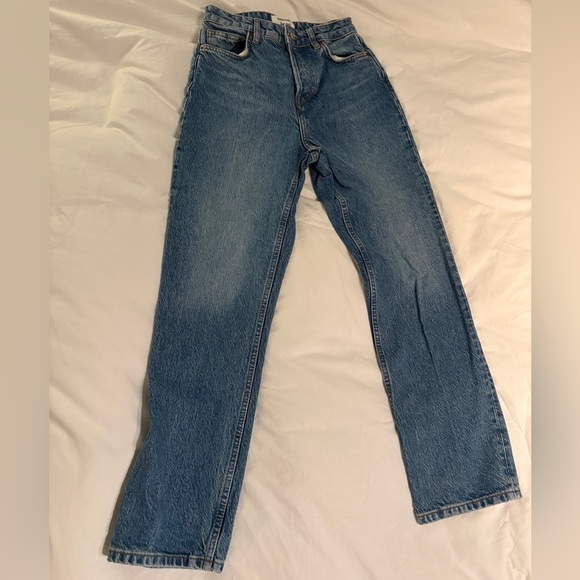 Reformation High Rise Jeans - Classic Blue - Picture 5 of 11